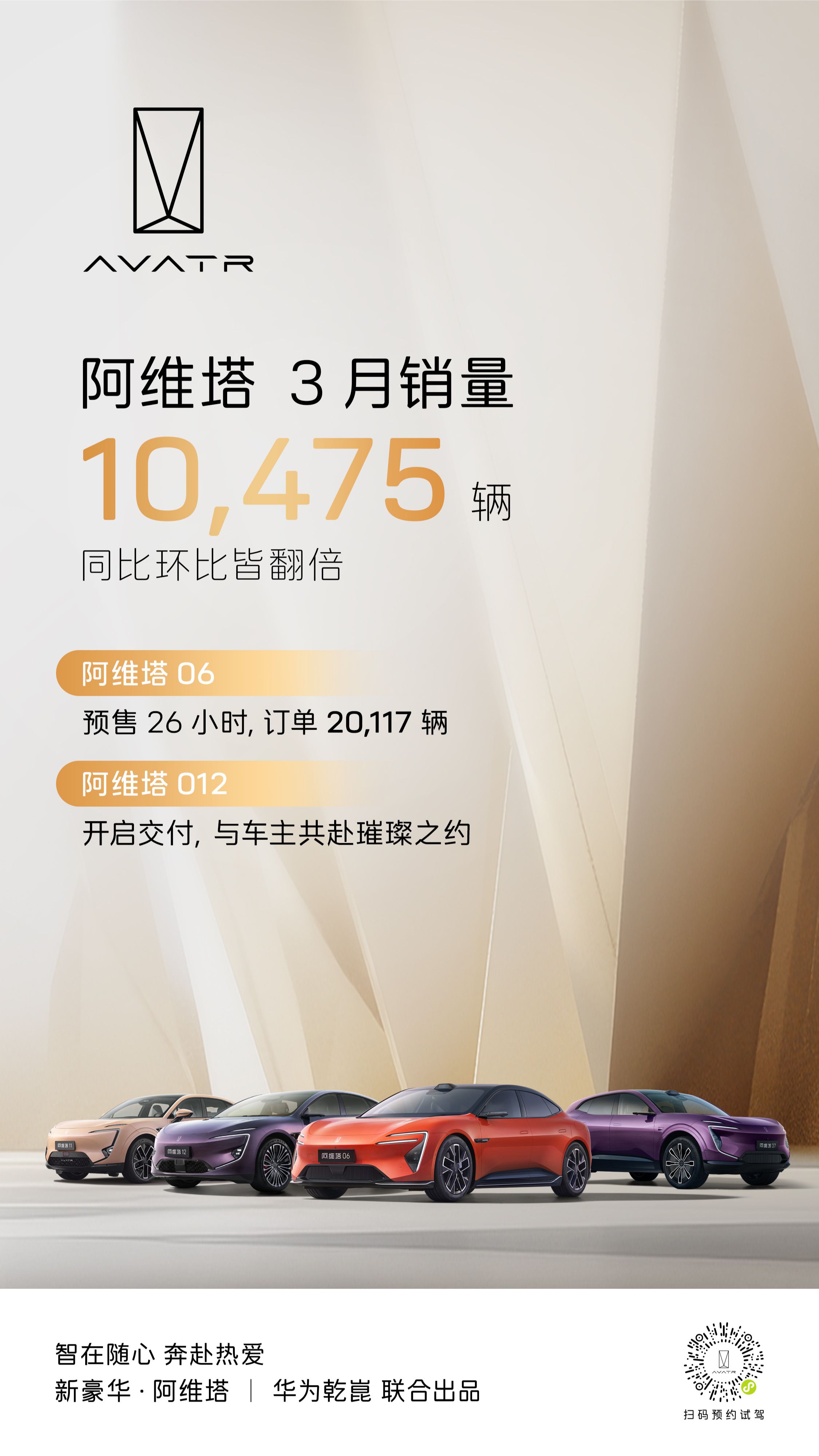 阿维塔06开启预售，26小时订单20117辆，展车全面到店