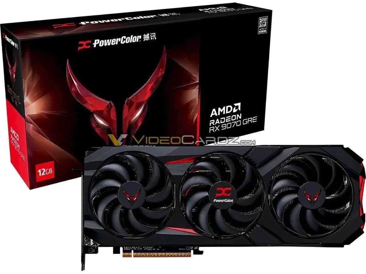 AMD在中国大陆发布Radeon RX 9070 GRE