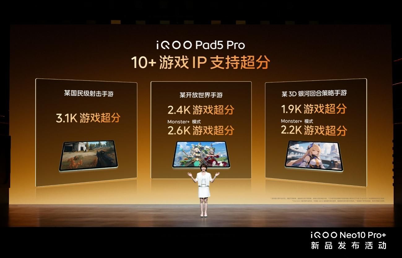 2K屏骁龙双芯旗舰 “超配双芯战神”iQOO Neo10 Pro+发布-锋巢网