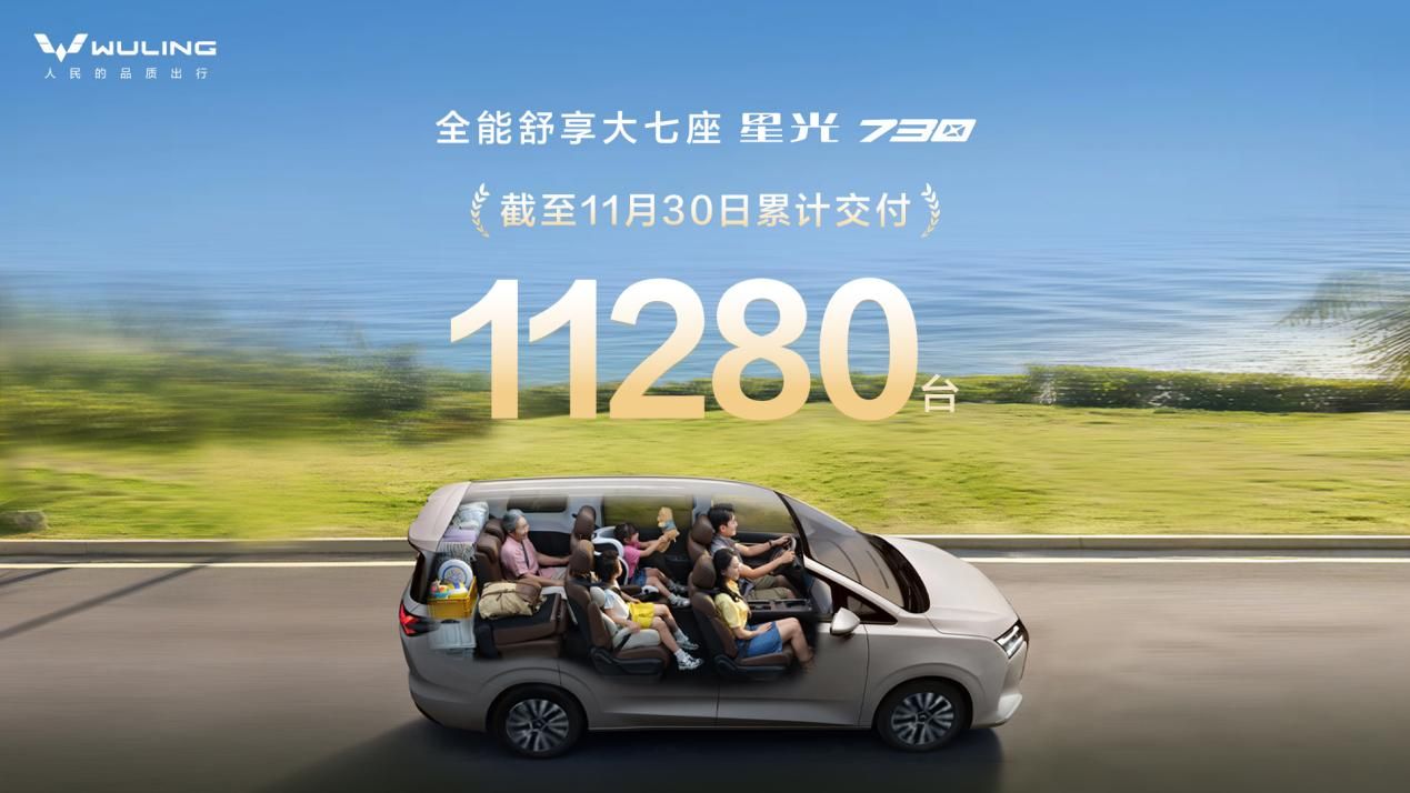 上市累计交付11280台！星光730充分诠释「全能舒享大7座」的实力