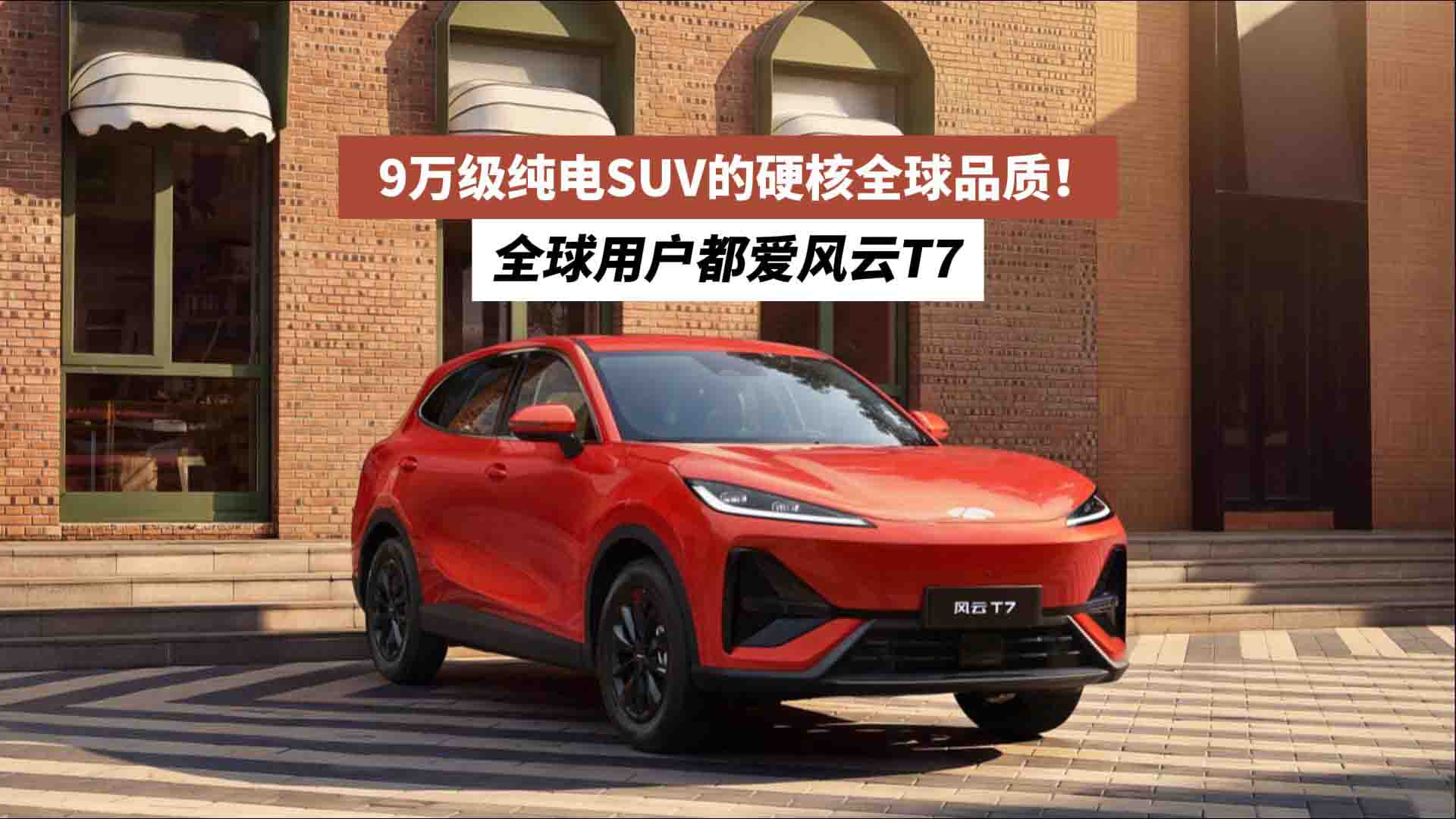 9万级纯电SUV的硬核全球品质！全球用户都爱风云T7